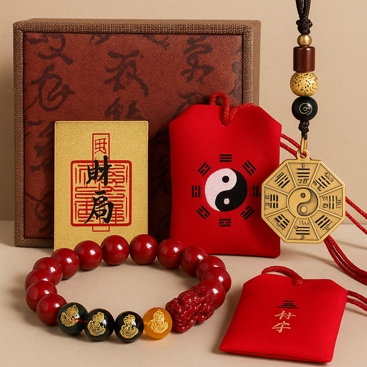 💎 Taoist Feng Shui Wealth Bundle – Gain Prosperity & Protection