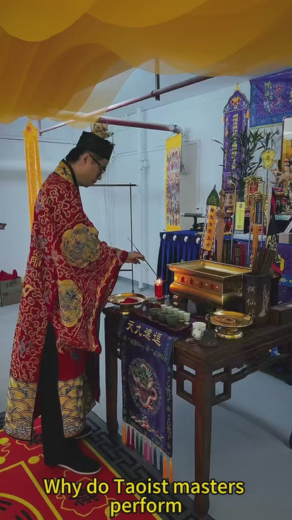 💖 Taoist Love & Marriage Blessing Set – Handmade & Ritual Blessed